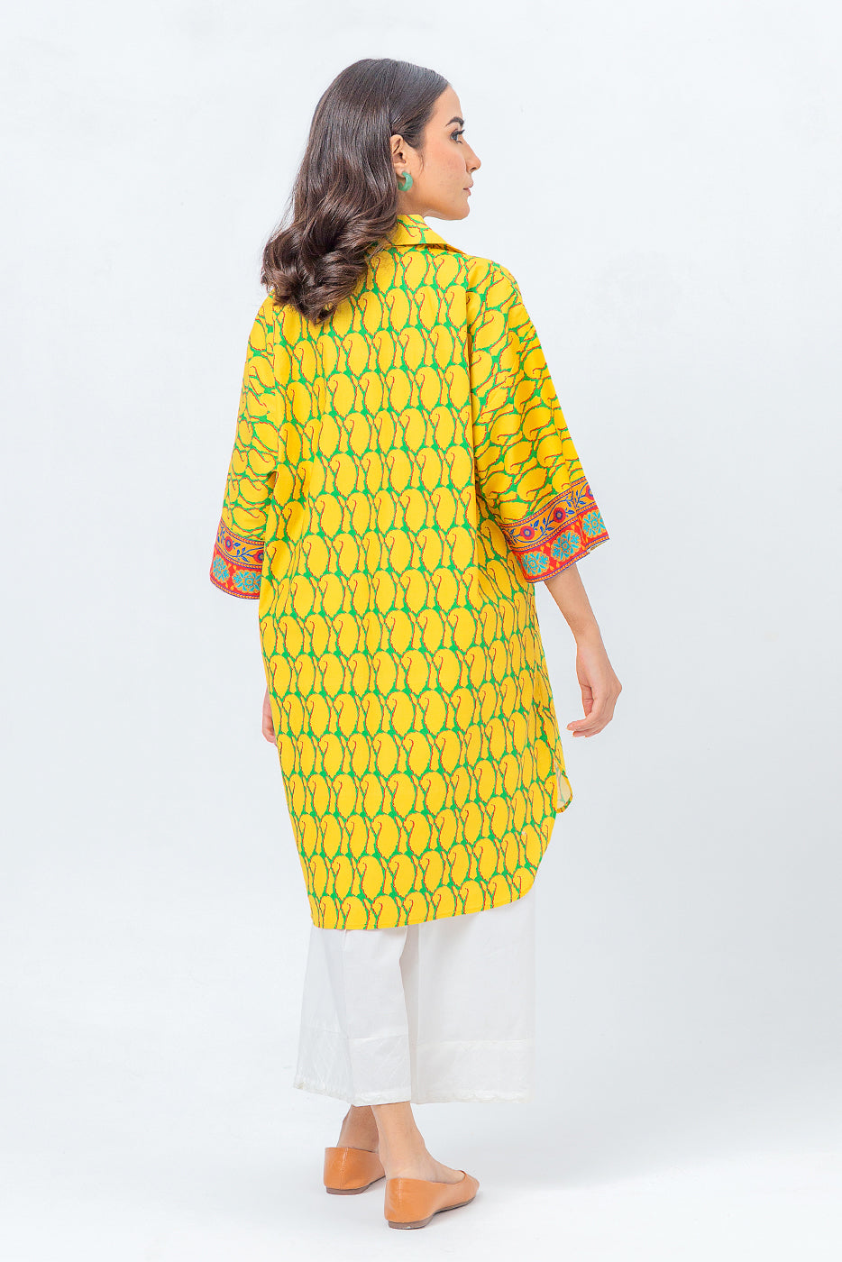 PRINTED POPLIN SHIRT (PRET)