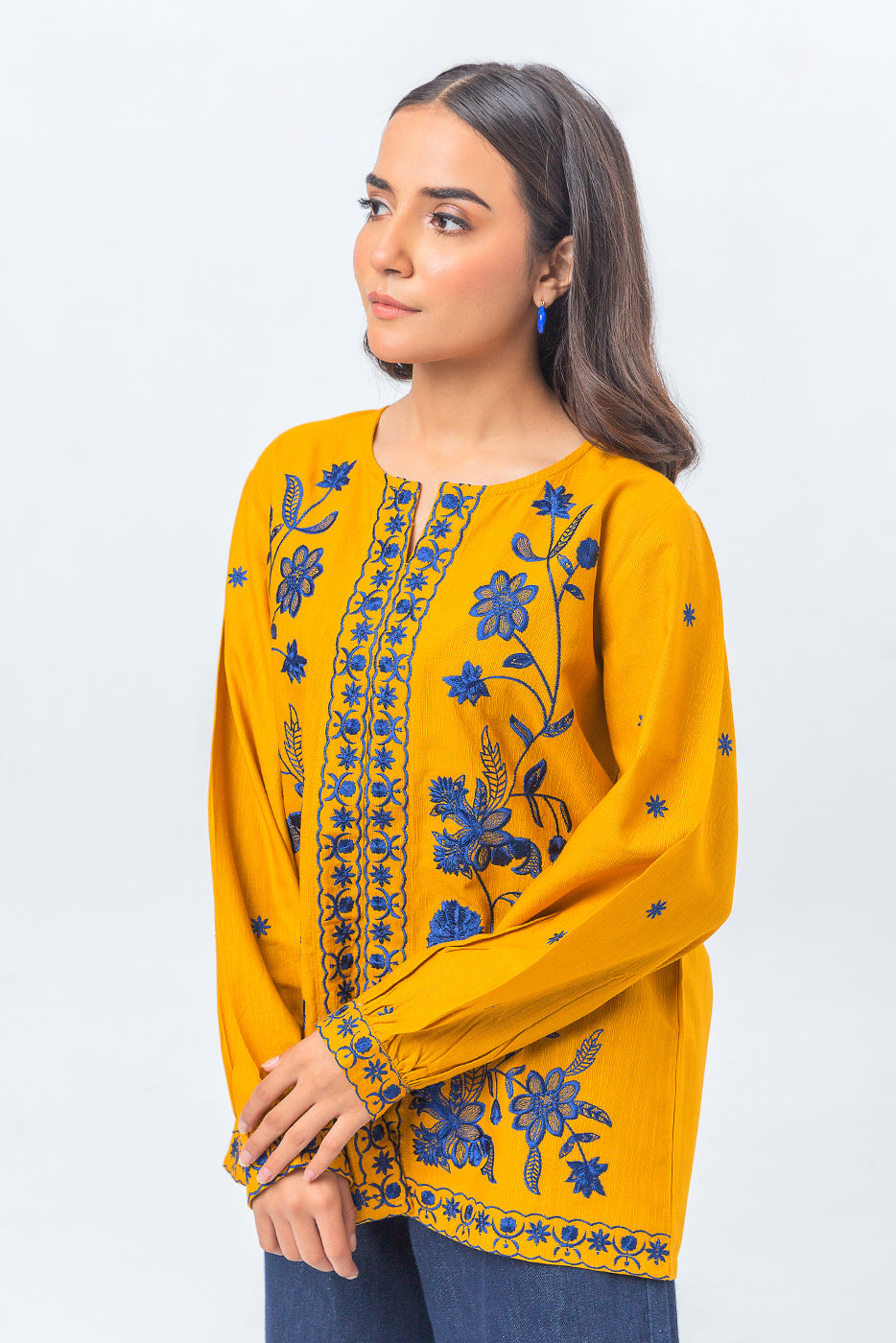 SLUB KHADDAR TOP (PRET)