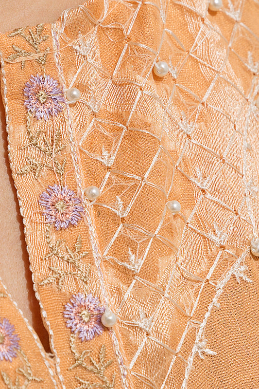 EMBROIDERED JACQUARD SHIRT (LUXURY PRET)