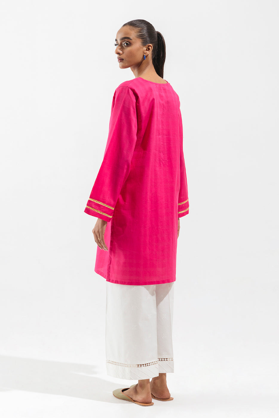 BASIC TEXTURED SHIRT (PRET)