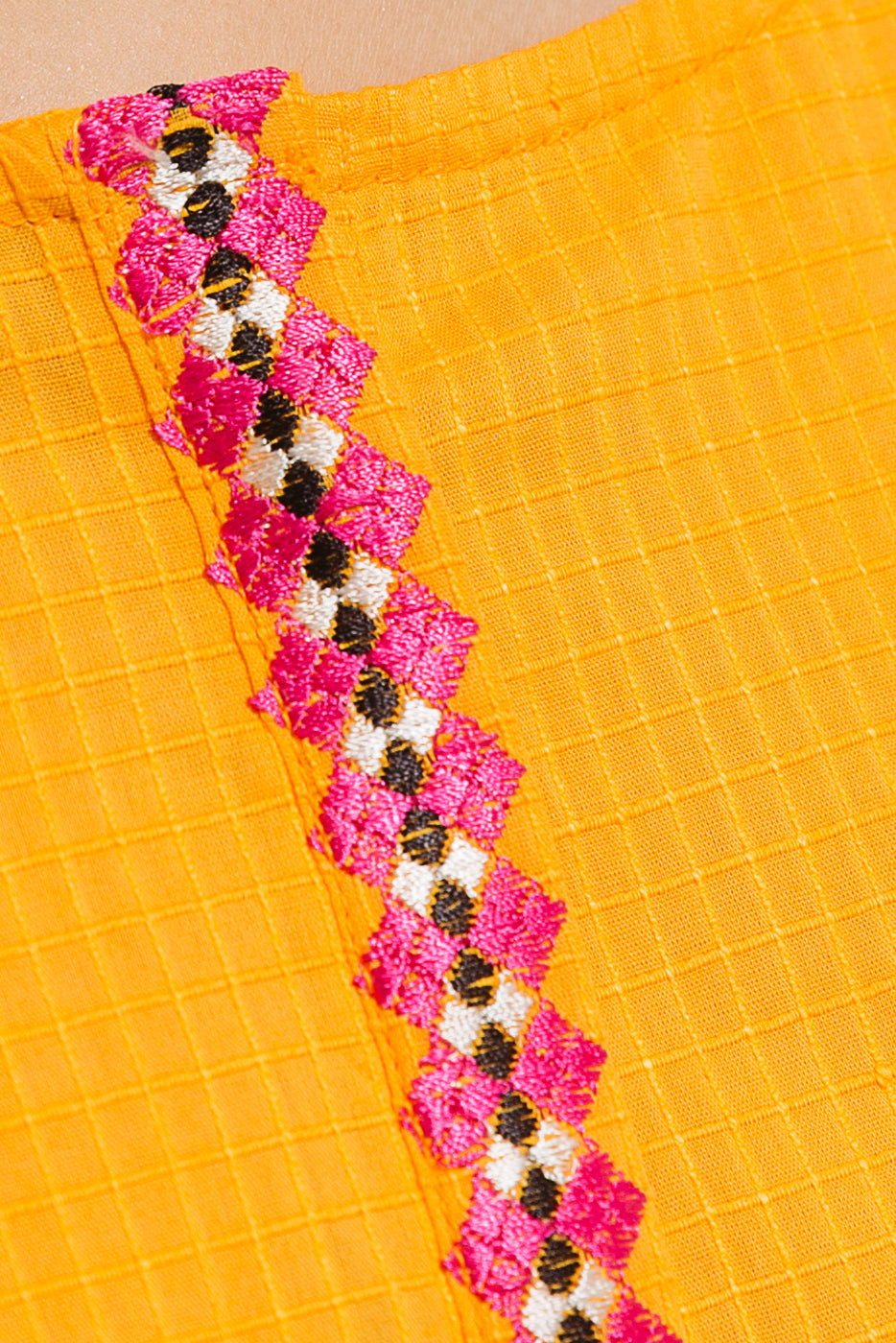 EMBROIDERED TEXTURED SHIRT (PRET)