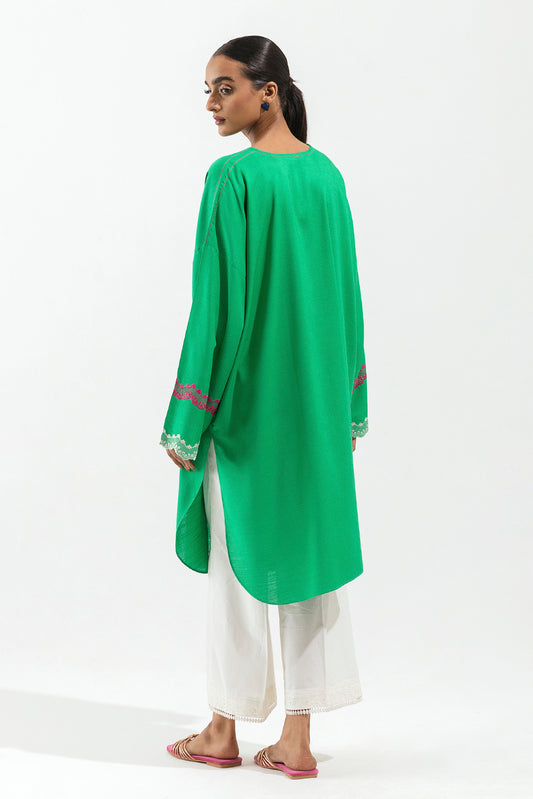 EMBROIDERED VISCOSE SHIRT (PRET)