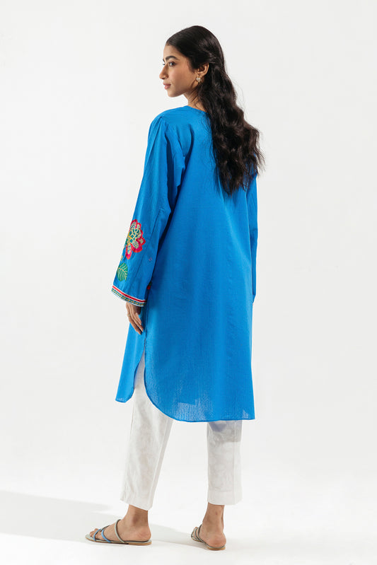 EMBROIDERED MULTI NEPS SHIRT (PRET)