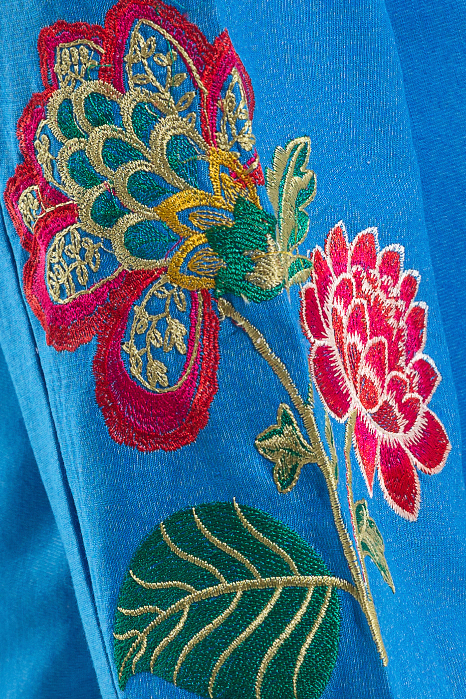 EMBROIDERED MULTI NEPS SHIRT (PRET)