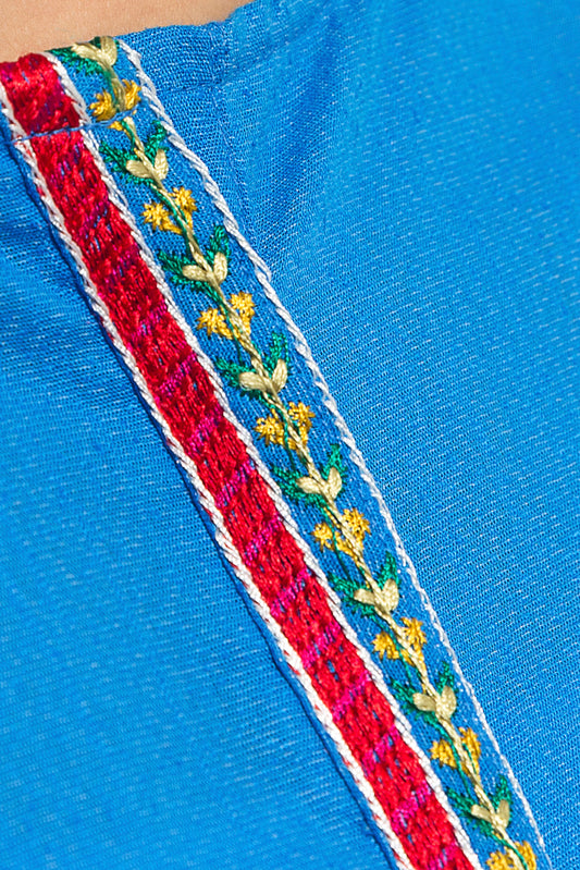 EMBROIDERED MULTI NEPS SHIRT (PRET)