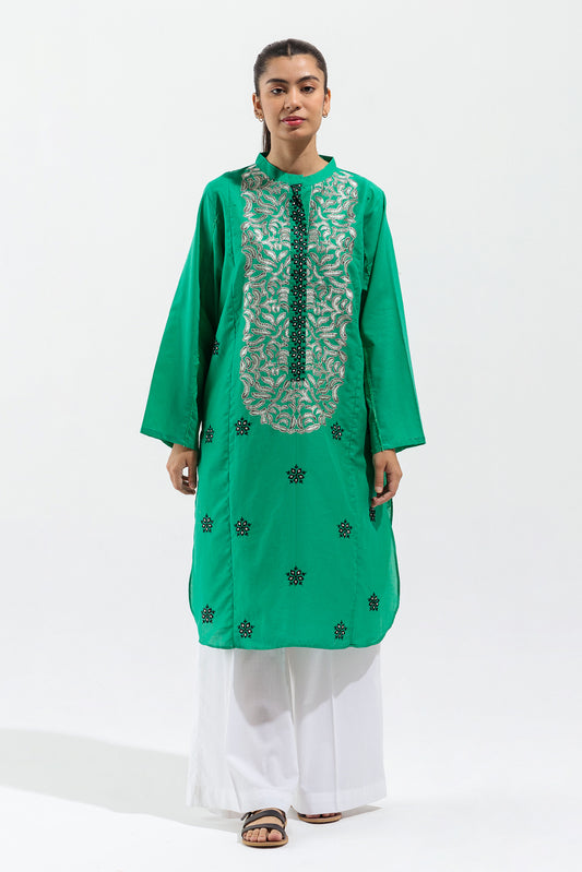 EMBROIDERED LAWN SHIRT (PRET)