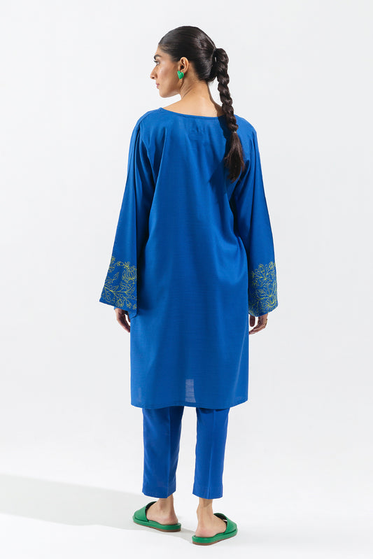 EMBROIDERED VISCOSE SHIRT (PRET)