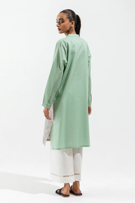 EMBROIDERED VISCOSE SHIRT (PRET)