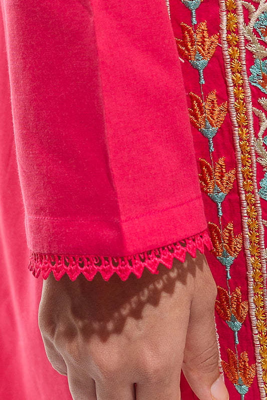 EMBROIDERED LAWN SHIRT (PRET)