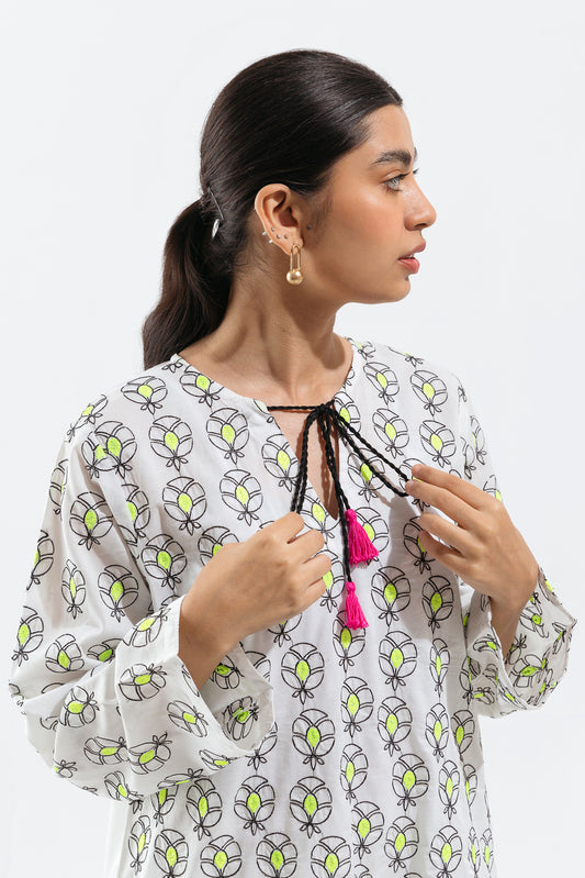 EMBROIDERED LAWN SHIRT (PRET)