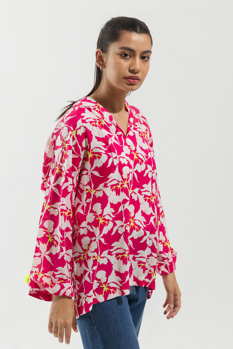 PRINTED LAWN TOP (PRET)