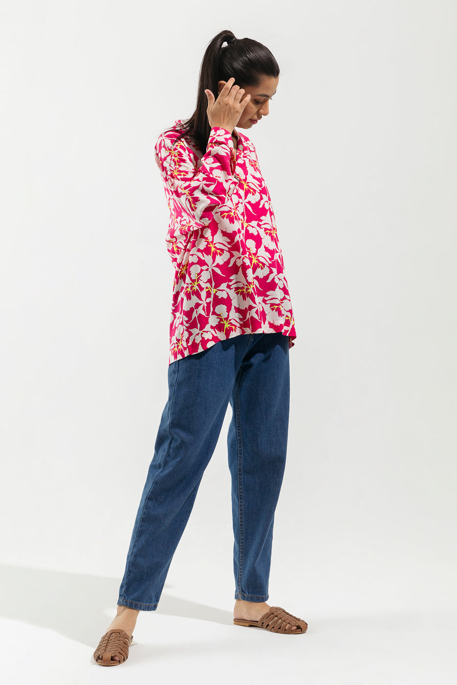 PRINTED LAWN TOP (PRET)