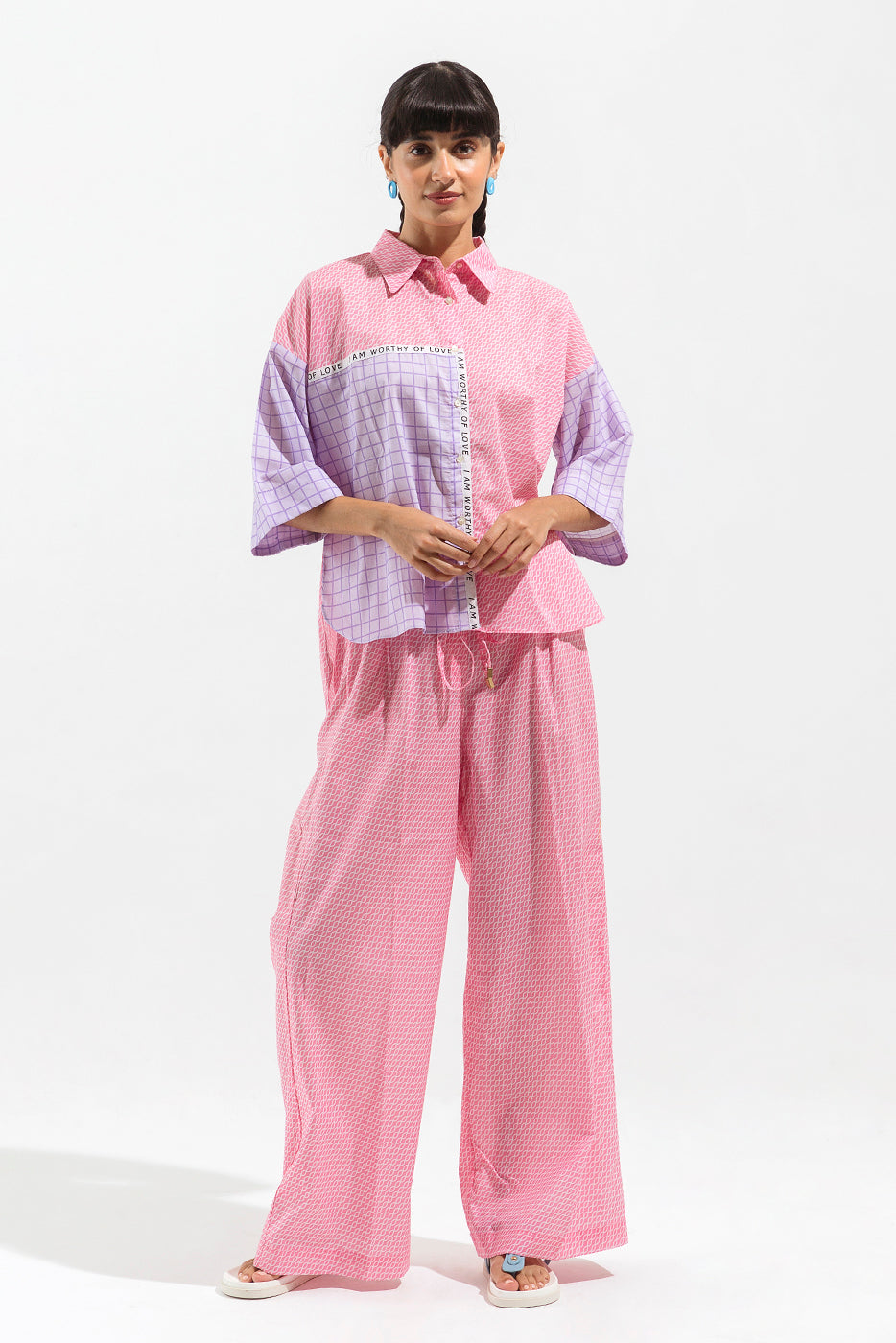 2 PIECE POPLIN COORD SET (PRET)