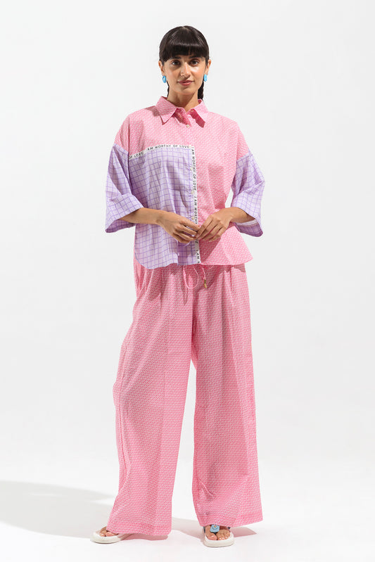 2 PIECE POPLIN COORD SET (PRET)
