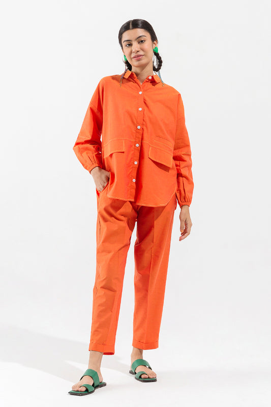 2 PIECE CHAMBRAY SUIT (PRET)