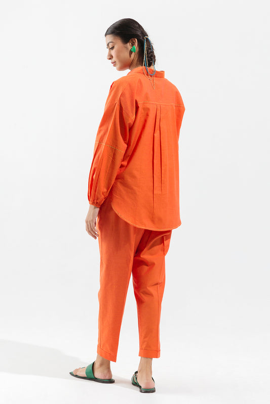 2 PIECE CHAMBRAY SUIT (PRET)