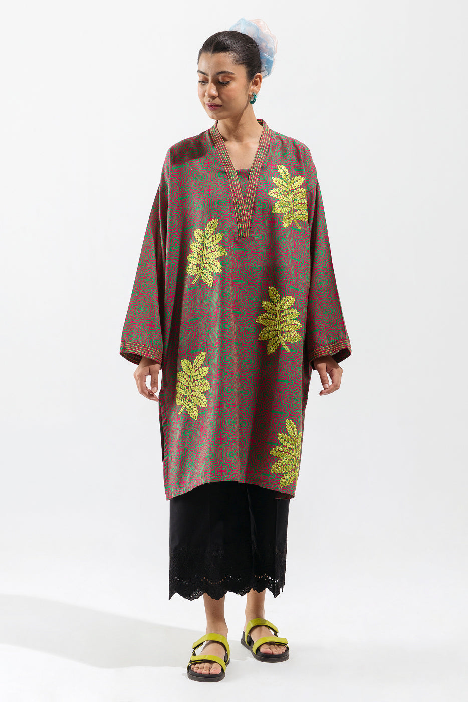 PRINTED LAWN SHIRT (PRET)