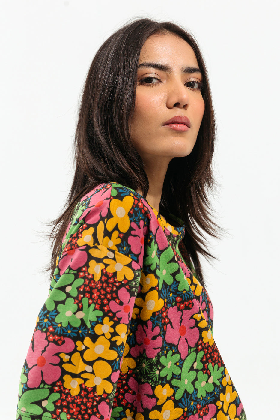 FLORAL PRINTED T-SHIRT