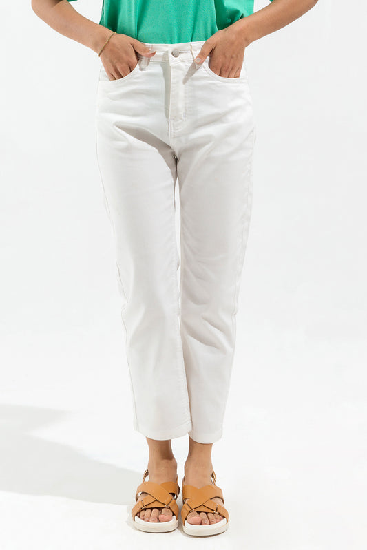 SIDE SLIT FULL LENGTH PANTS