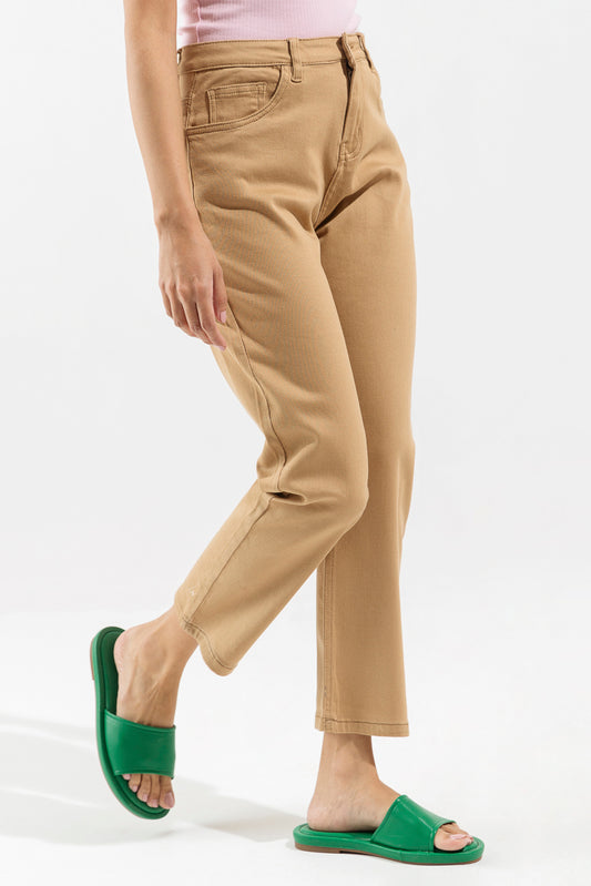 SIDE SLIT FULL LENGTH PANTS