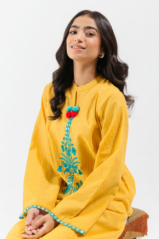 EMBROIDERED LAWN SHIRT (PRET)