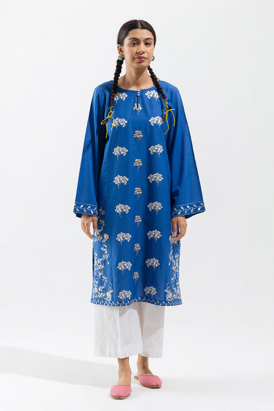 EMBROIDERED LAWN SHIRT (PRET)