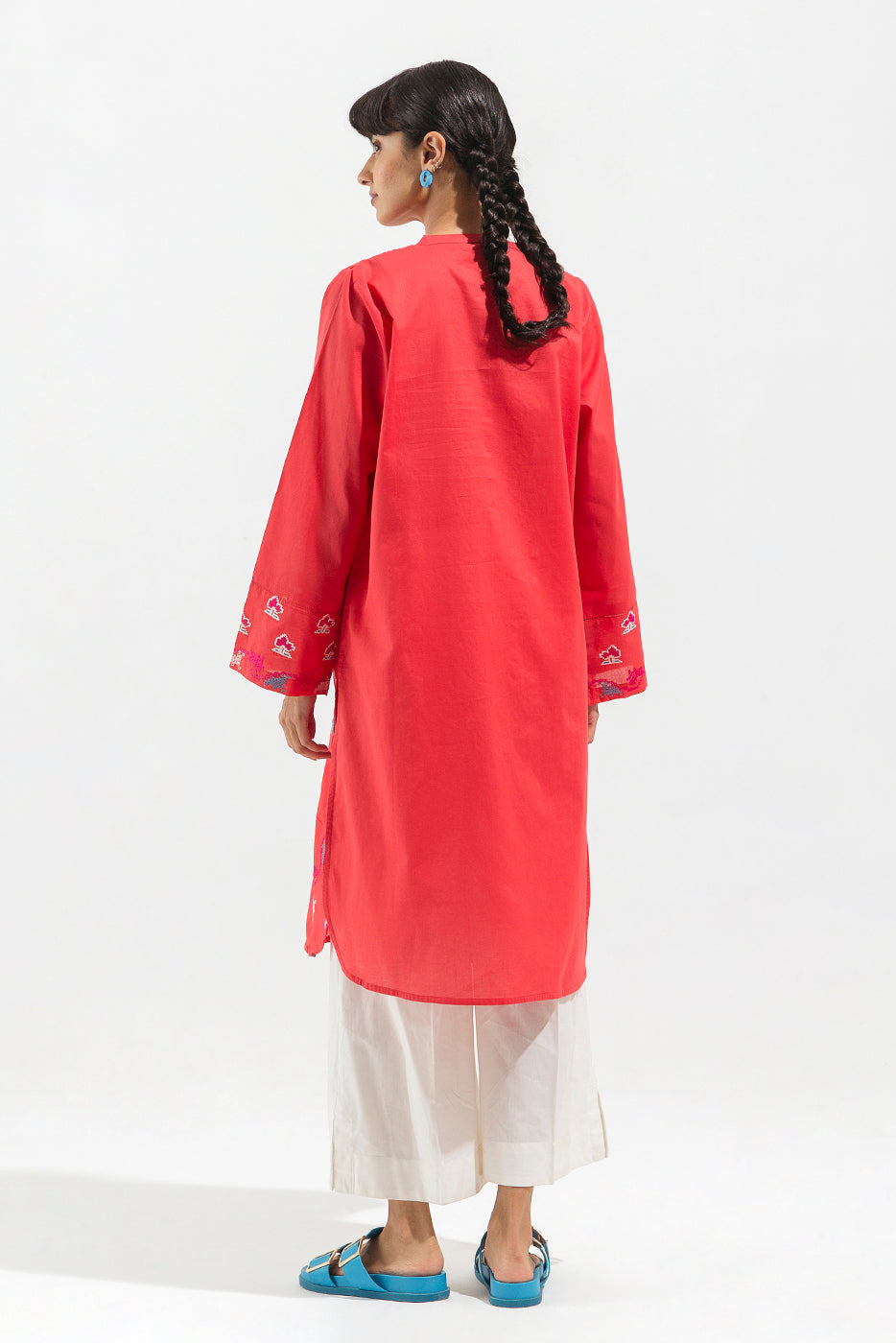 EMBROIDERED LAWN SHIRT (PRET)