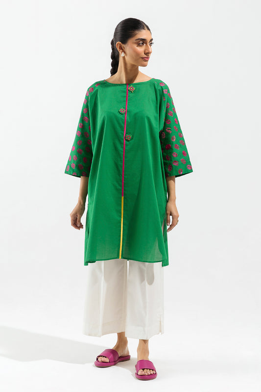 EMBROIDERED LAWN SHIRT (PRET)