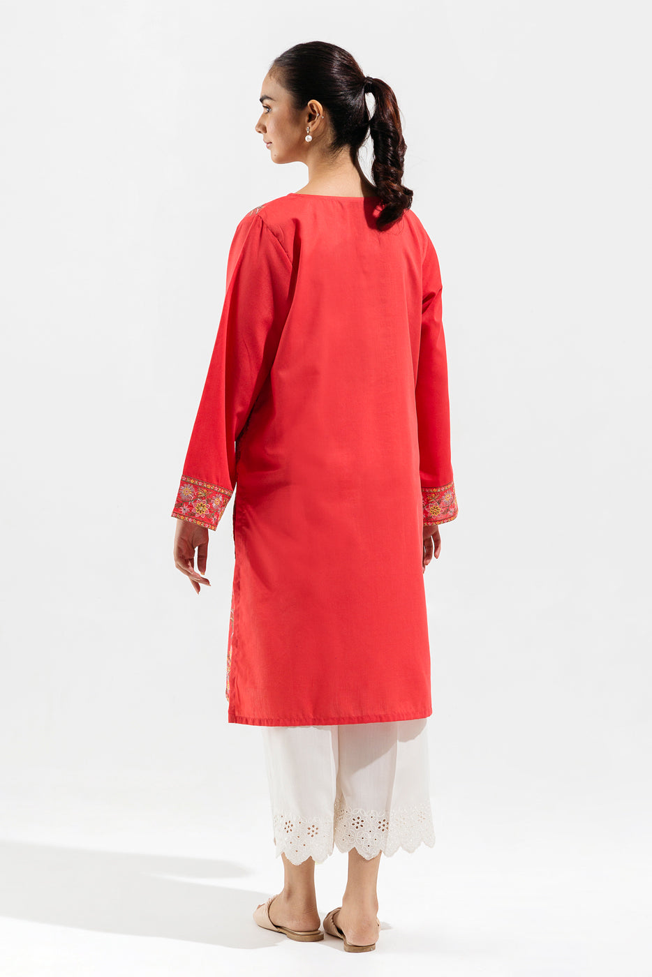 EMBROIDERED LAWN SHIRT (PRET)