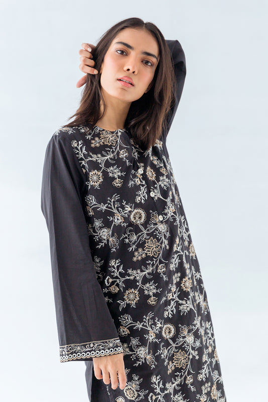 EMBROIDERED LAWN SHIRT (PRET)