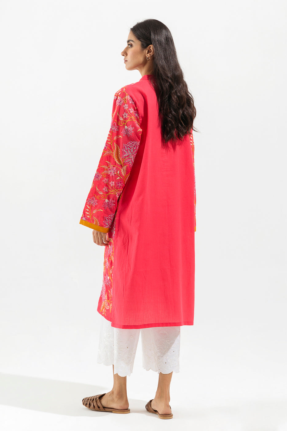 EMBROIDERED LAWN SHIRT (PRET)