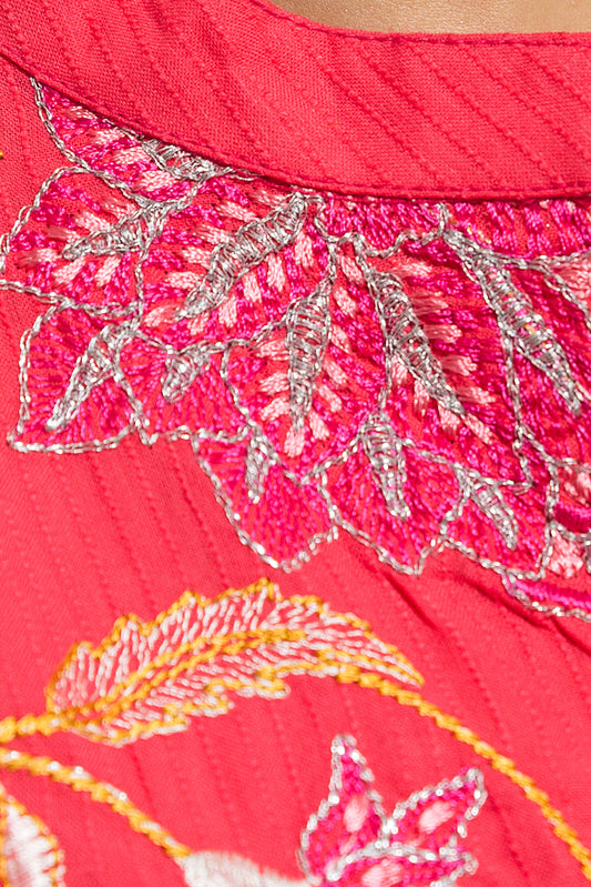 EMBROIDERED LAWN SHIRT (PRET)
