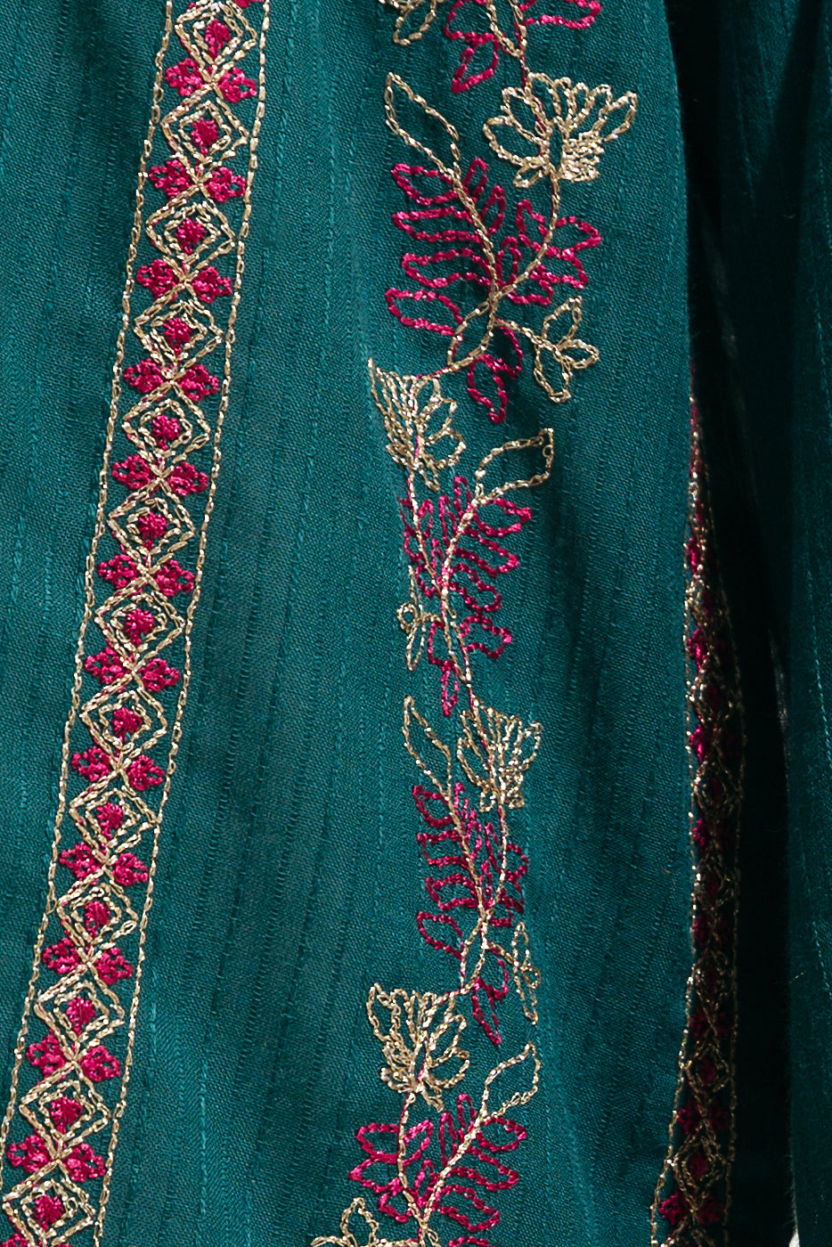 EMBROIDERED MIX SHIRT (LUXURY PRET)