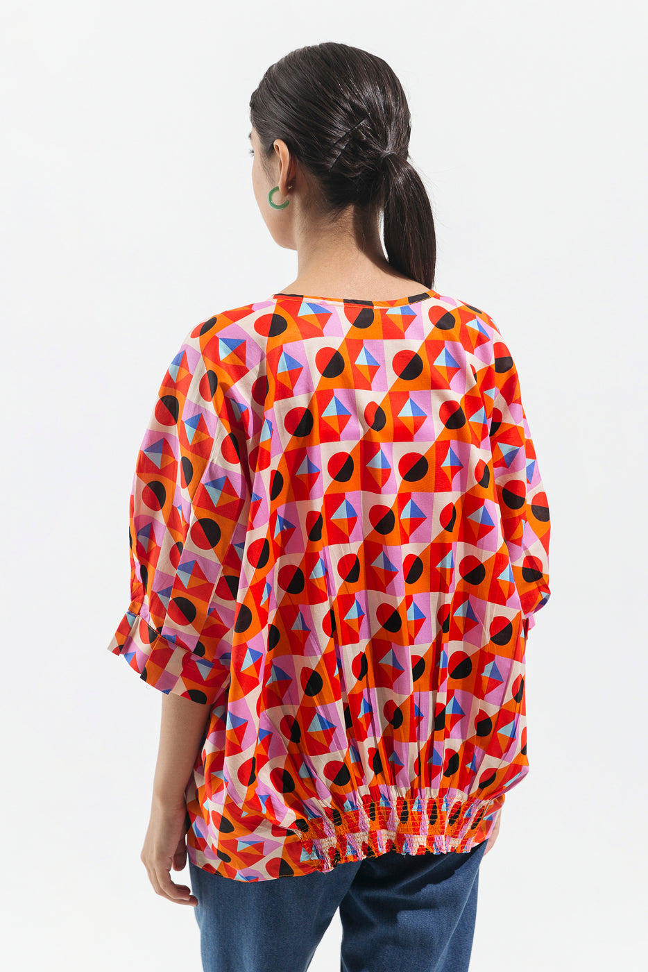 PRINTED LAWN TOP (PRET)