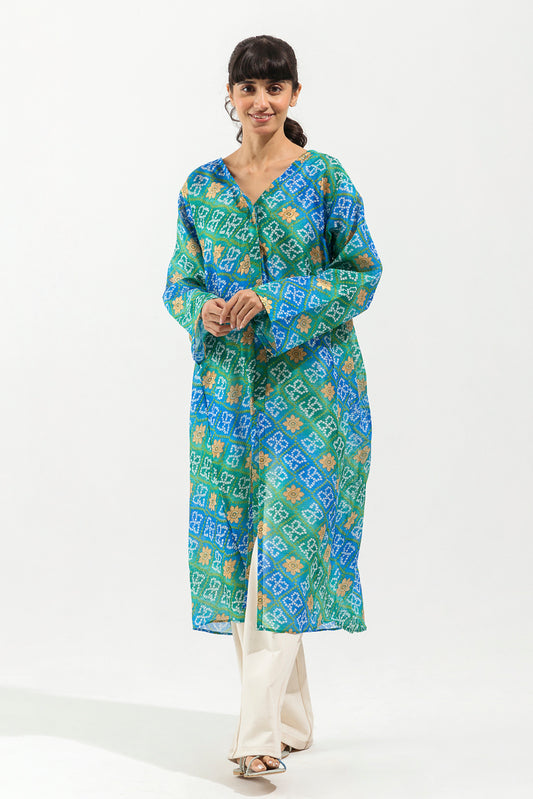 Chunri Cutout Long Dress