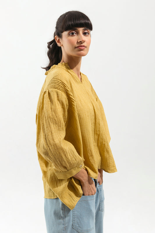 OFF WHITE TEXTURED TOP