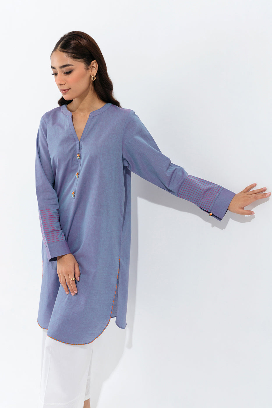 BASIC CHAMBRAY SHIRT (PRET)