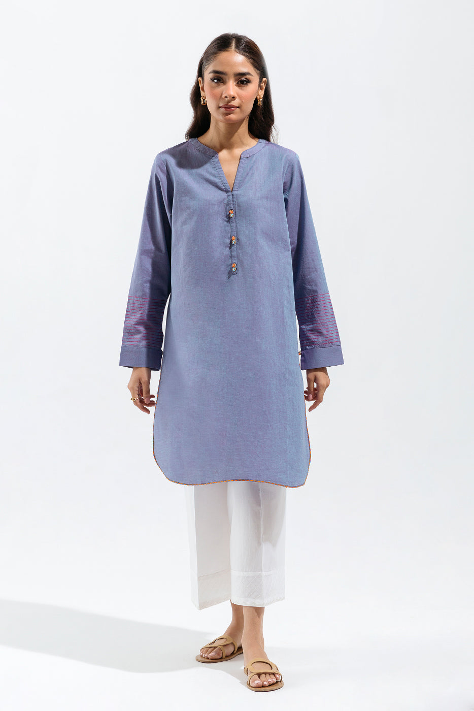 BASIC CHAMBRAY SHIRT (PRET)