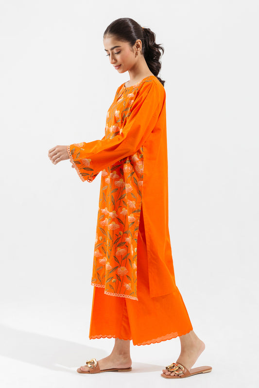 EMBROIDERED LAWN SHIRT (PRET)