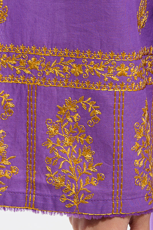 EMBROIDERED LAWN SHIRT(PRET)