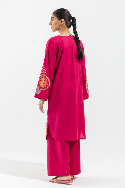 EMBROIDERED LAWN SHIRT (PRET)