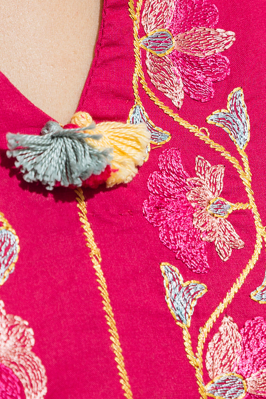 EMBROIDERED LAWN SHIRT (PRET)