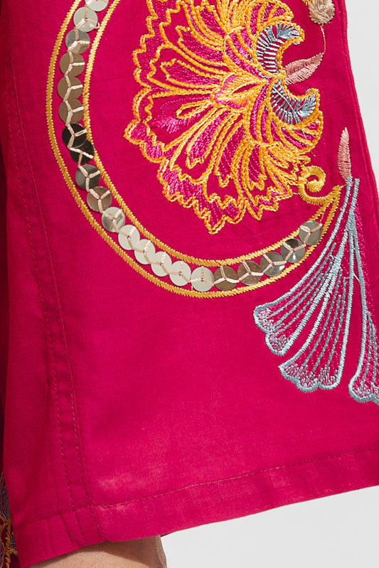 EMBROIDERED LAWN SHIRT (PRET)