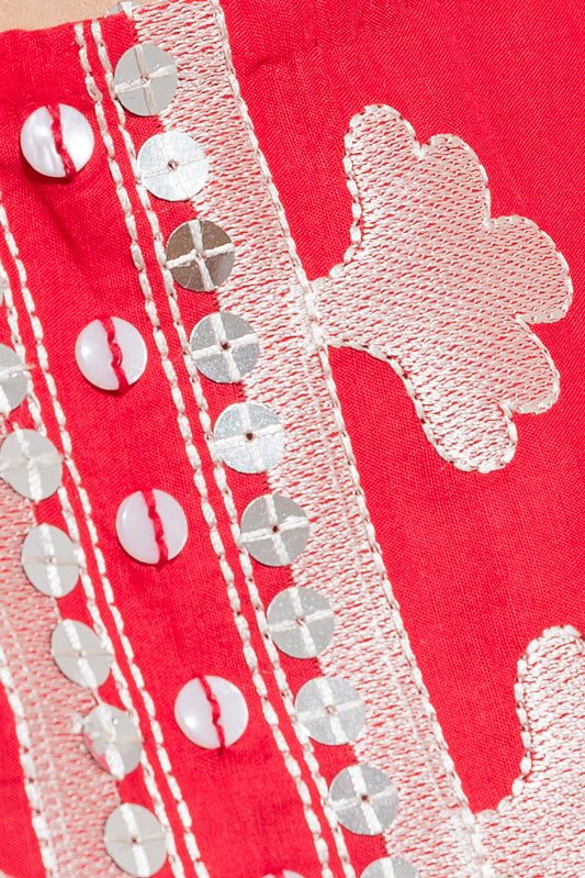 EMBROIDERED LAWN SHIRT (PRET)