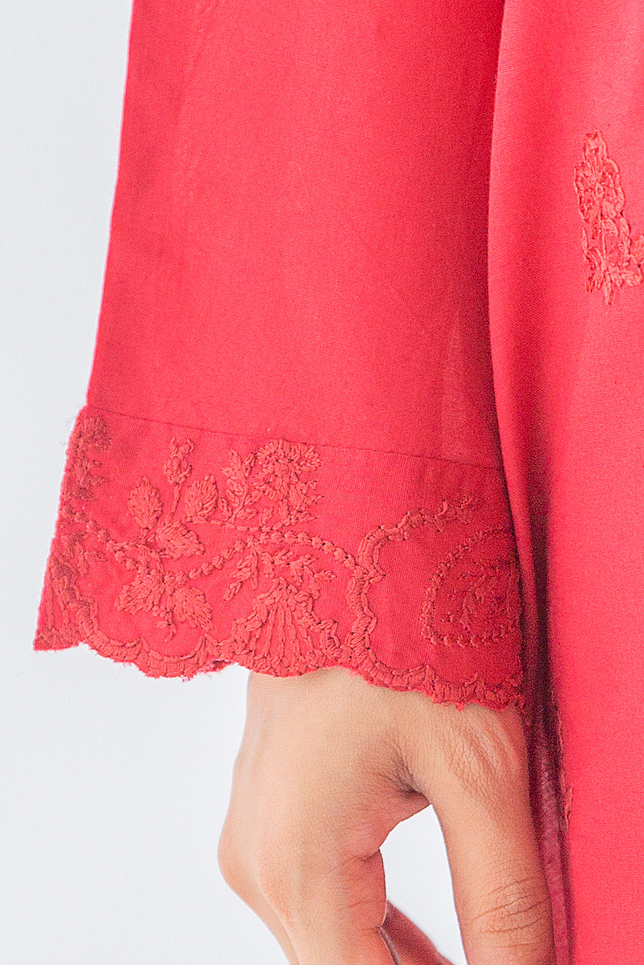 EMBROIDERED LAWN SHIRT (PRET)