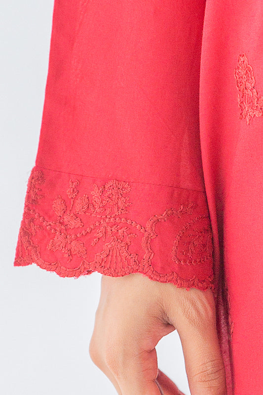 EMBROIDERED LAWN SHIRT (PRET)