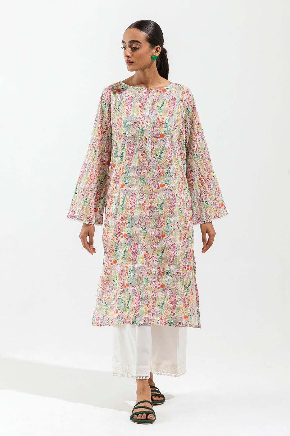 PRINTED LAWN SHIRT (PRET)