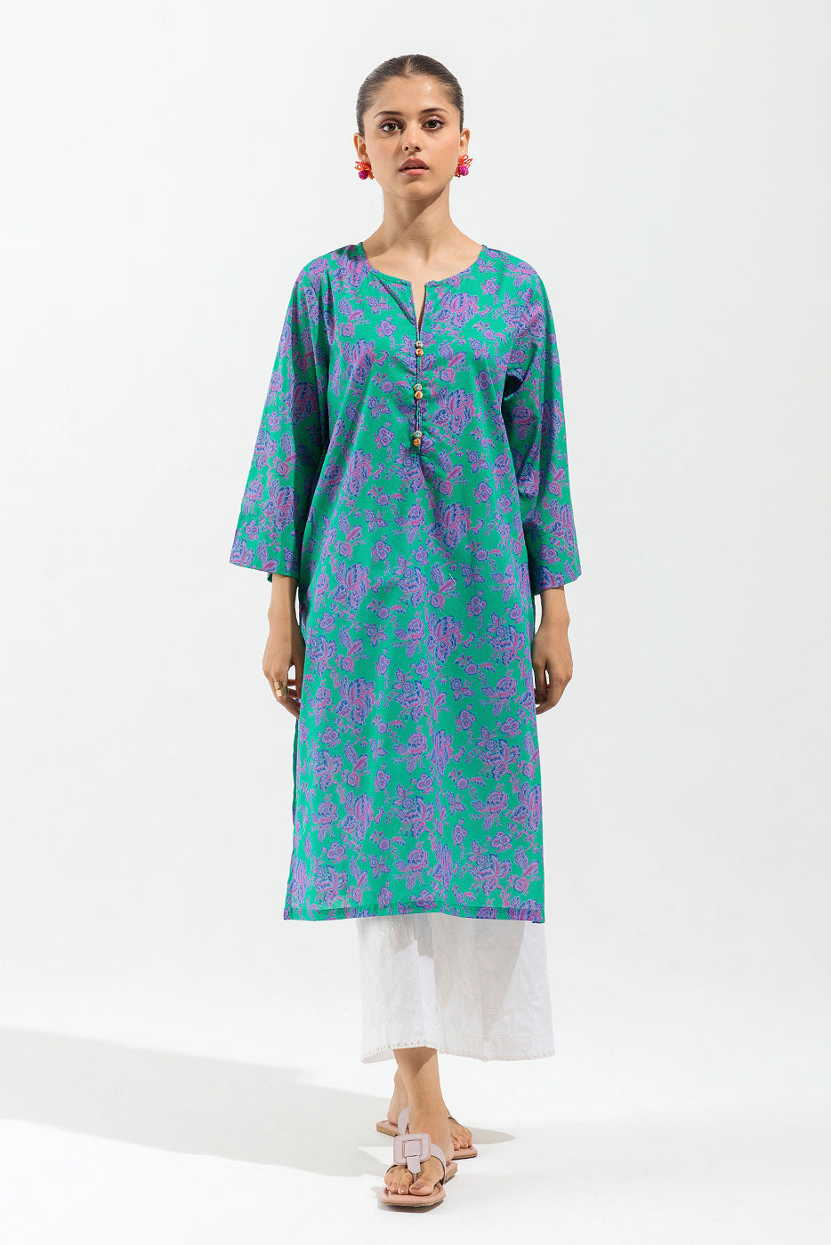 PRINTED LAWN SHIRT (PRET)