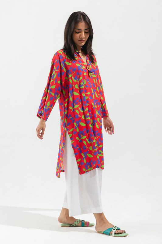 PRINTED VISCOSE SHIRT (PRET)