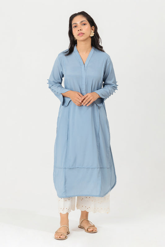 BASIC CREPE SHIRT (LUXURY PRET)